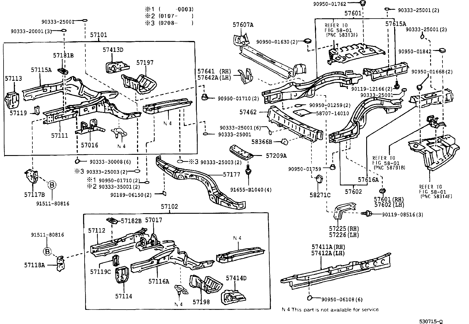 57119-22060 PLATE, FRONT SIDE MEMBER, FRONT product image
