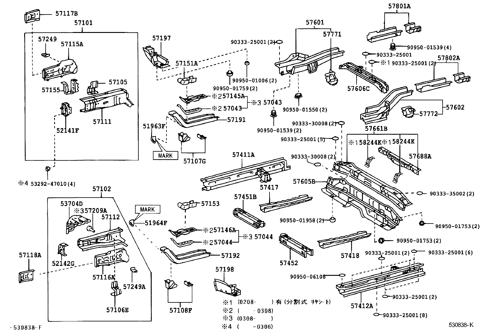 51968-52020 HOOK, TRANSPORT, REAR LH product image