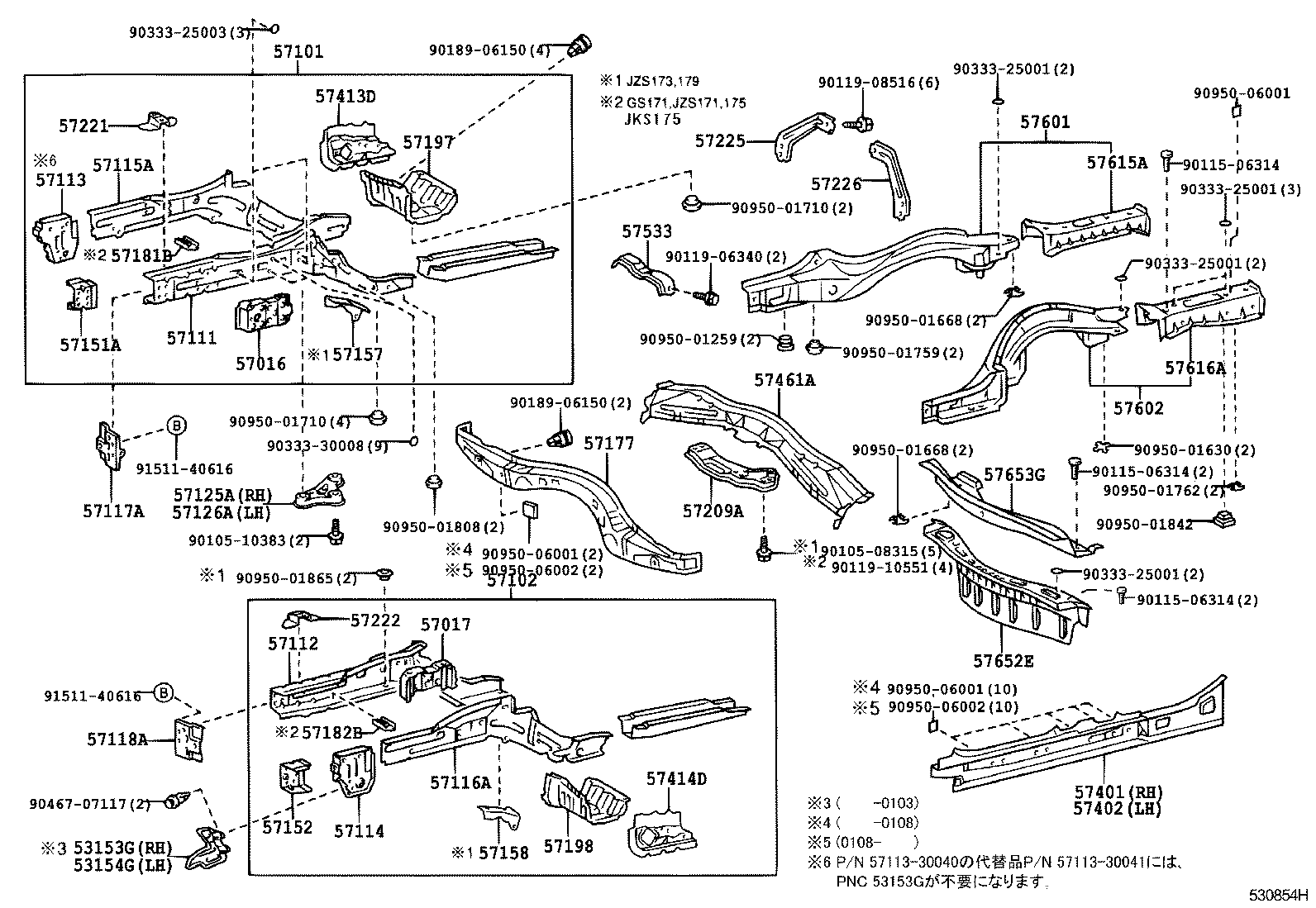 51682-30090 BRACKET, FLEXIBLE HOSE, LH product image