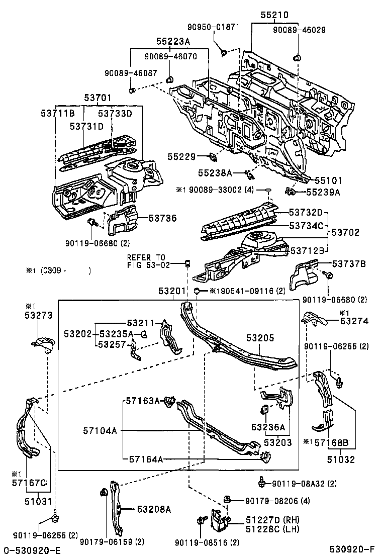 53702-YC020 APRON SUB-ASSY, FRONT FENDER, LH product image
