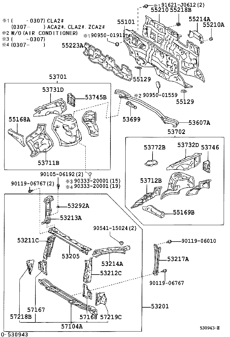53702-42090 APRON SUB-ASSY, FRONT FENDER, LH product image