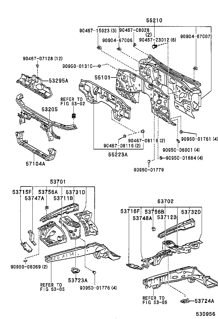 53702-14942 APRON SUB-ASSY, FRONT FENDER, LH product image