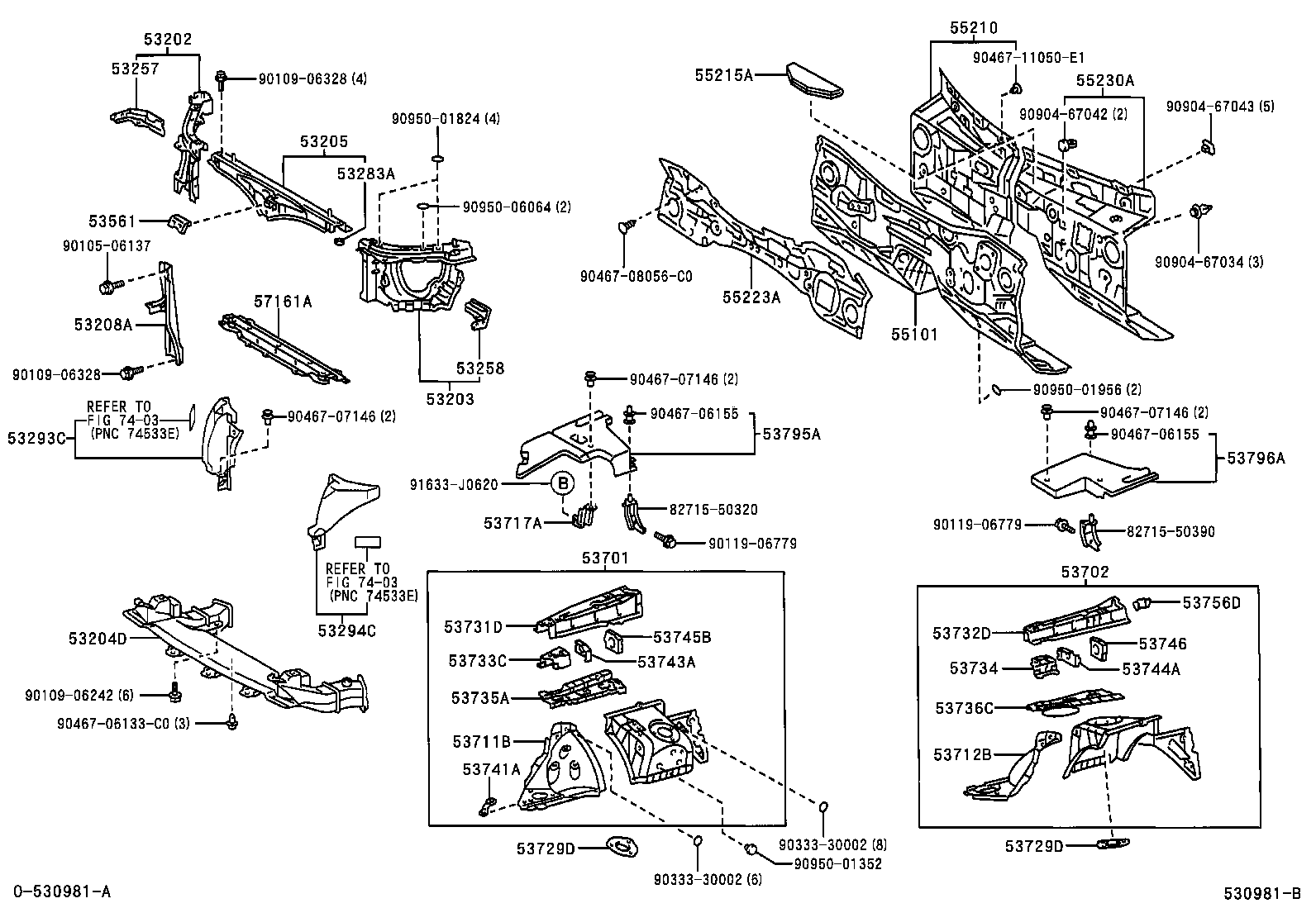 Toyota 53294-50040 DEFLECTOR, RADIATOR SIDE, LH