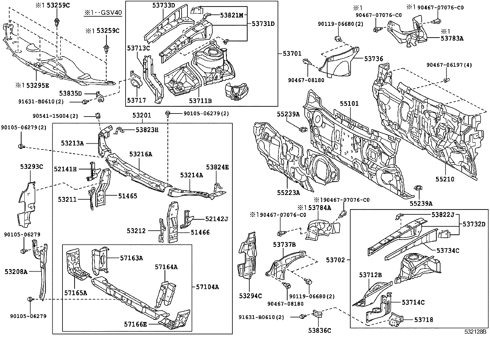 Toyota 53294-33030 DEFLECTOR, RADIATOR SIDE, LH