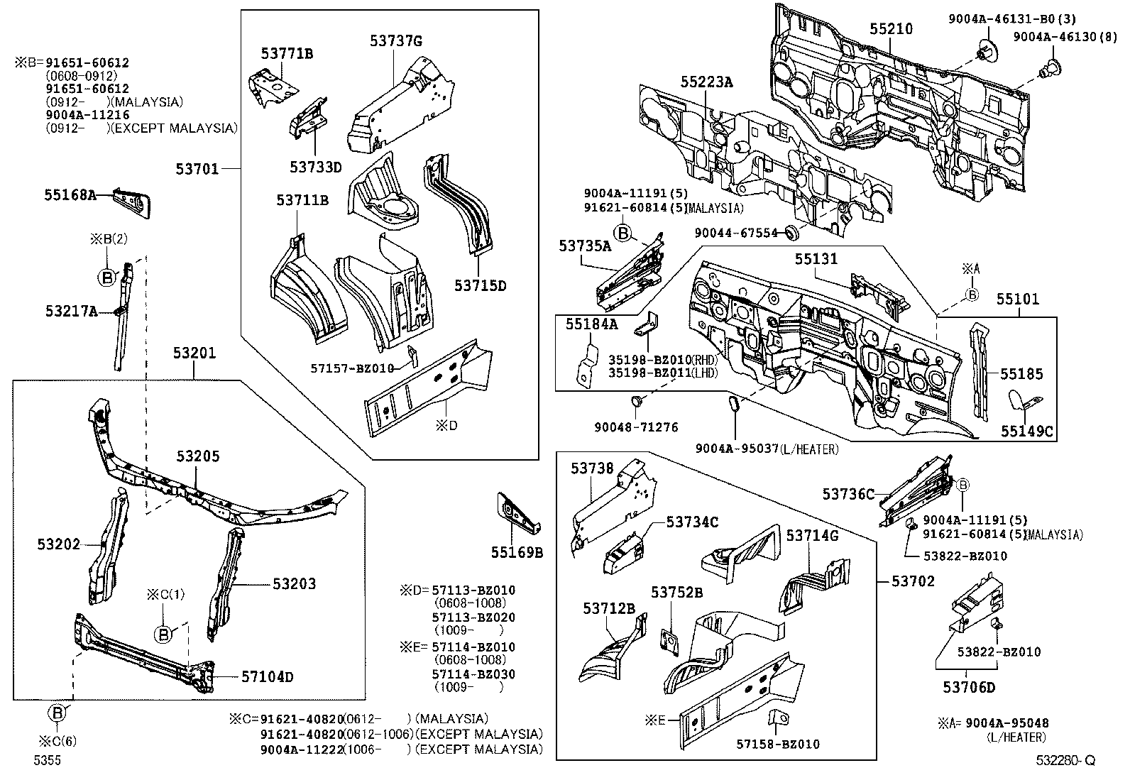 Thumbnail 2 for 53701-BZ210