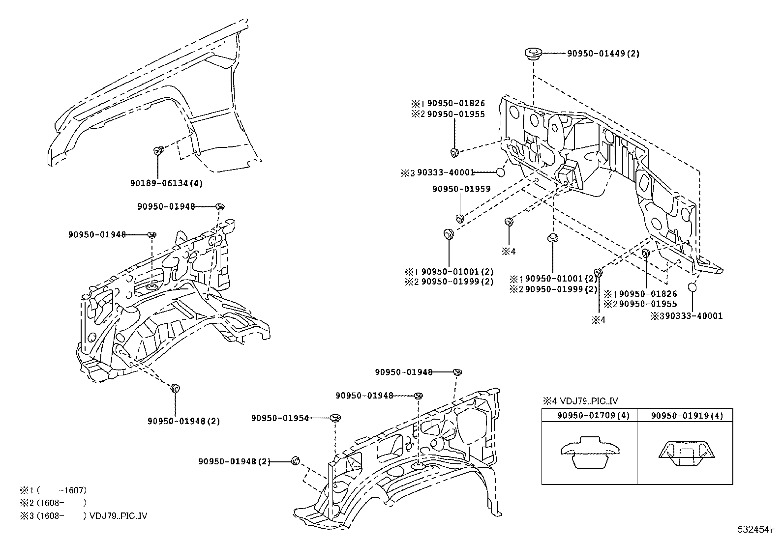 Toyota 53294-60200 DEFLECTOR, RADIATOR SIDE, LH