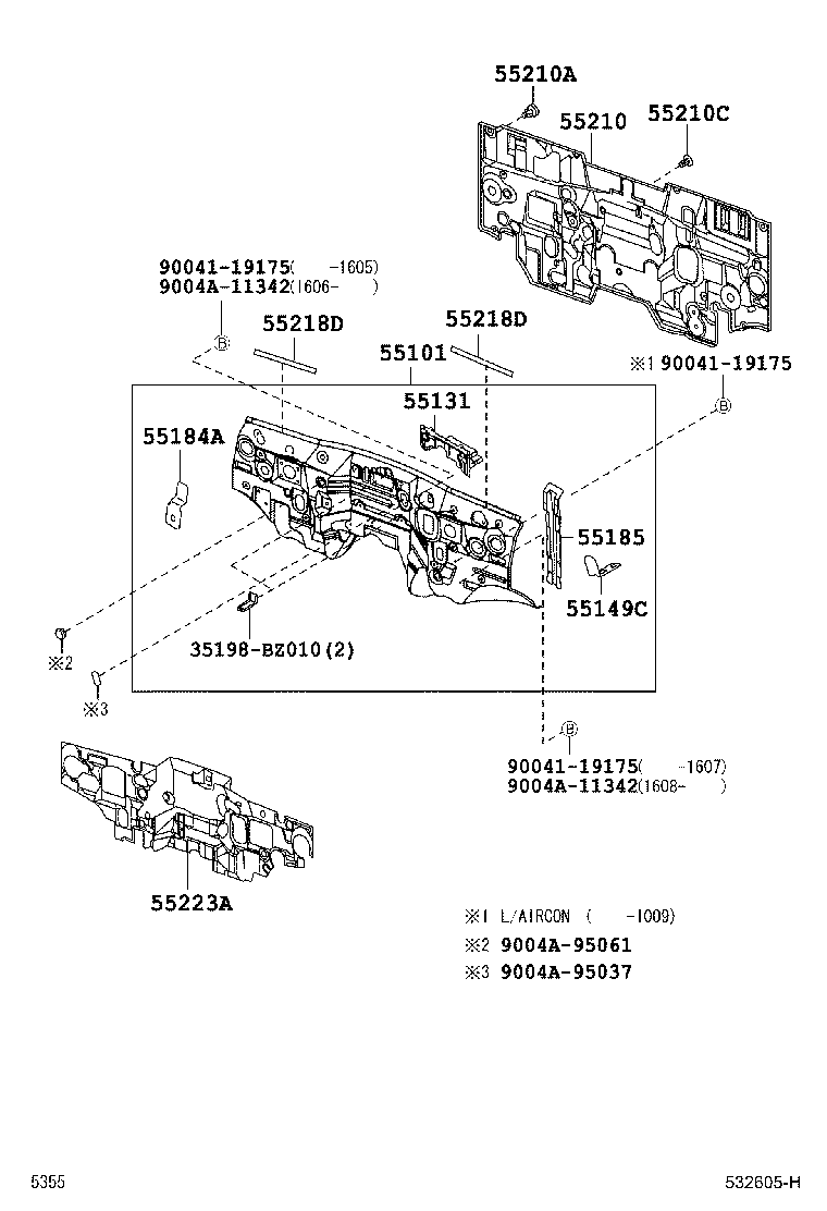 53211-BZ060 SUPPORT, RADIATOR, RH product image