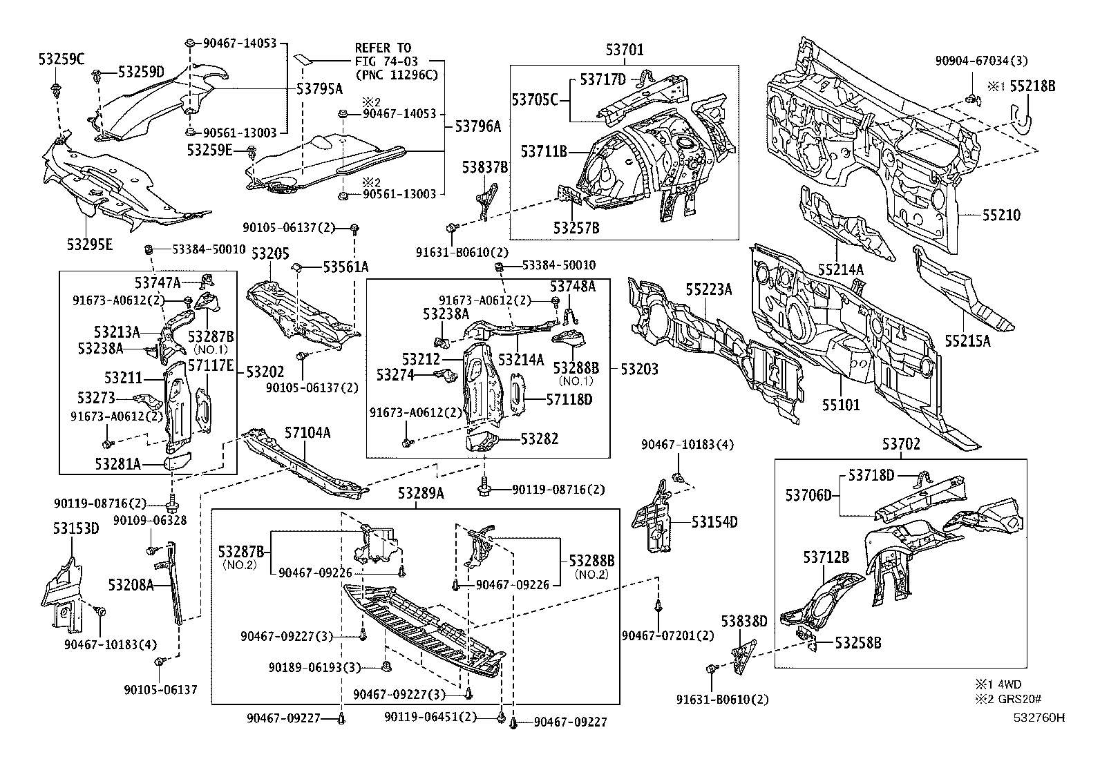 53701-30B00 APRON SUB-ASSY, FRONT FENDER, RH product image
