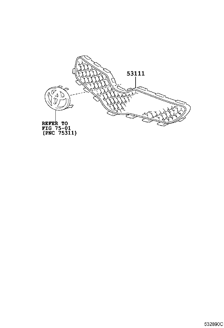 Thumbnail 2 for 53111-0D240