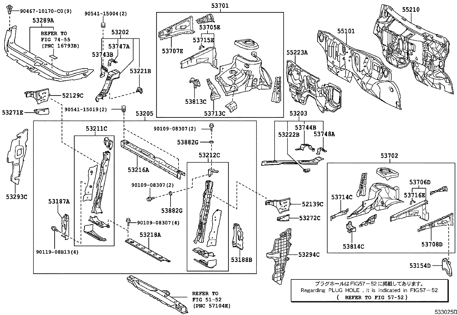 53211-42902 SUPPORT, RADIATOR, RH product image