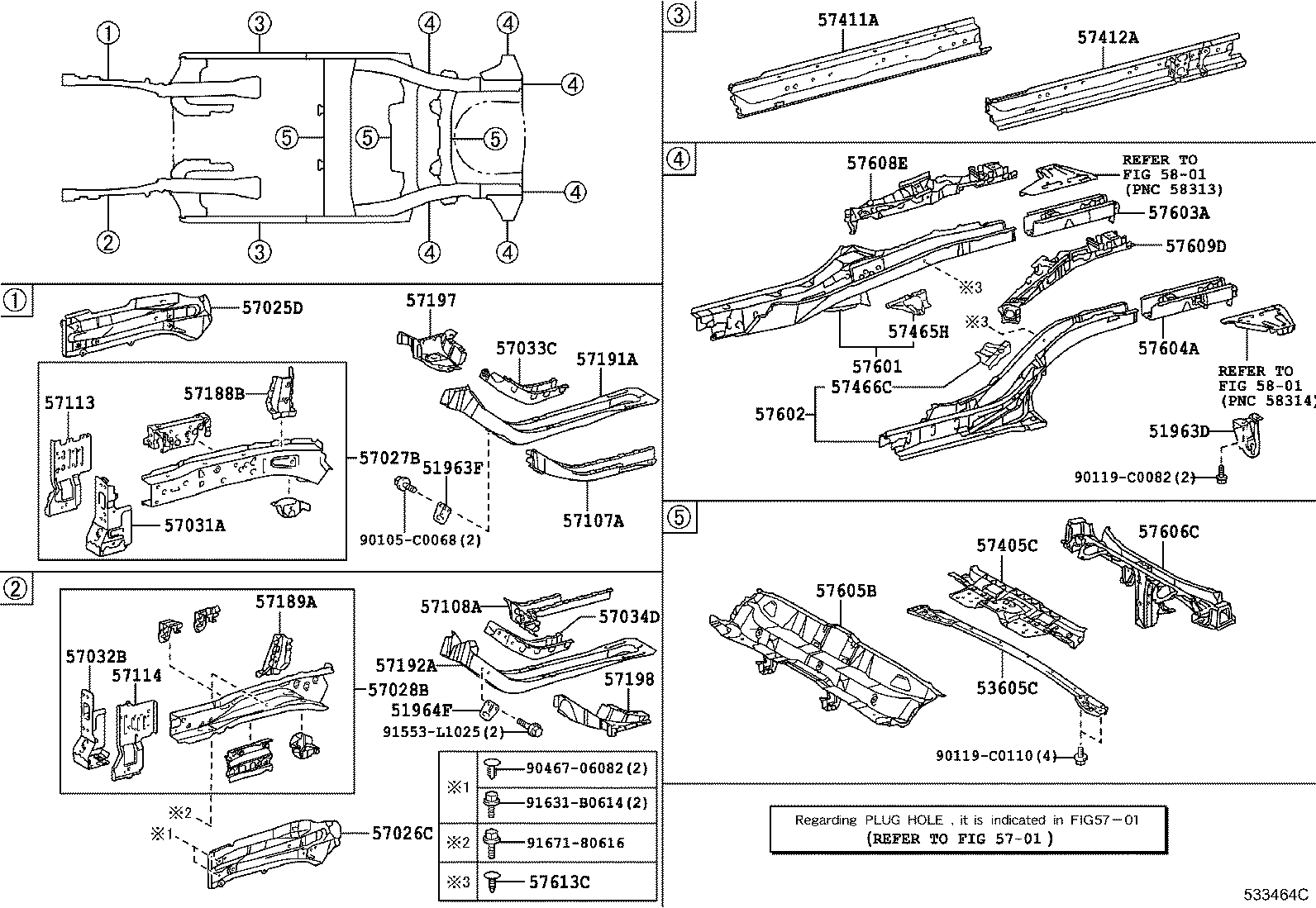 51964-02040 HOOK, TRANSPORT, LH product image