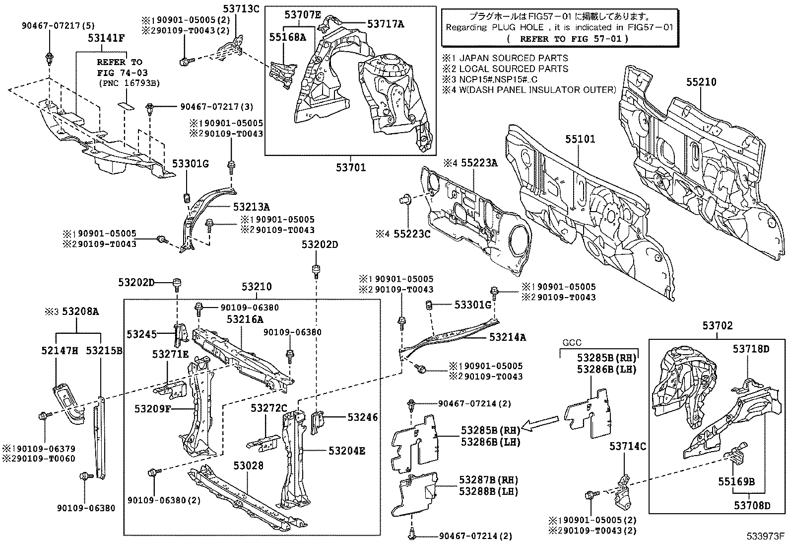 Thumbnail 2 for 53701-0D230