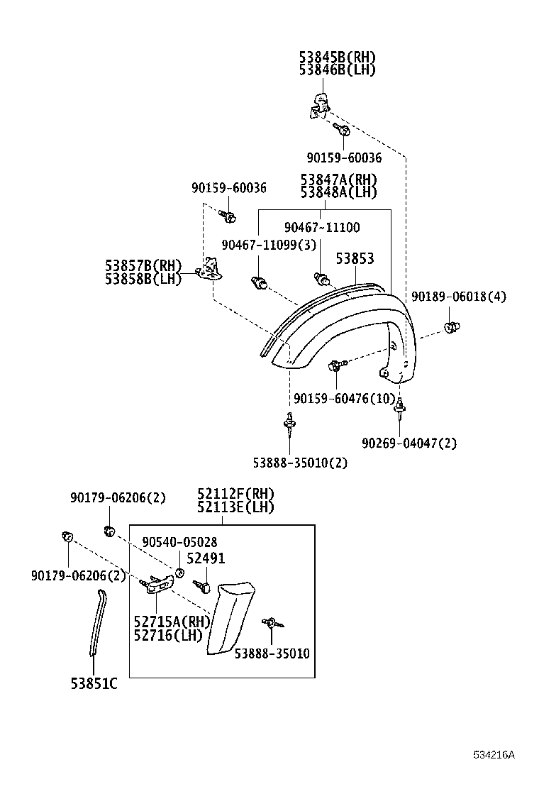 Thumbnail 2 for 53801-35540