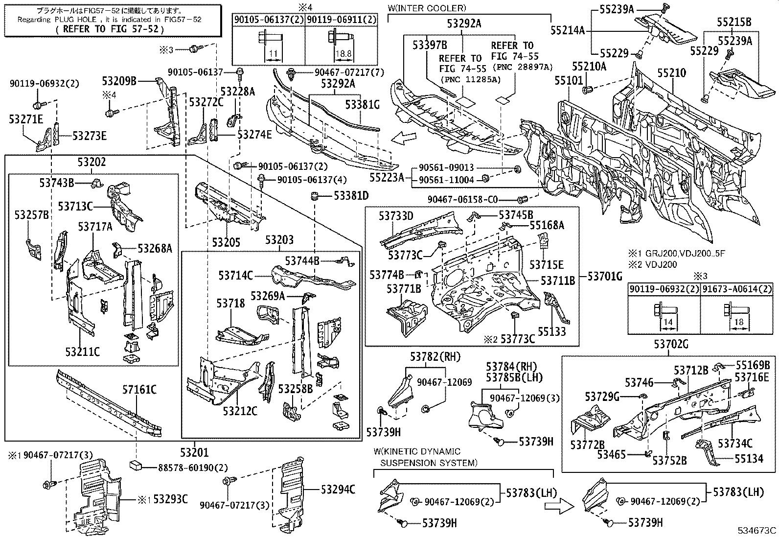 55210-60211 INSULATOR ASSY, DASH PANEL product image