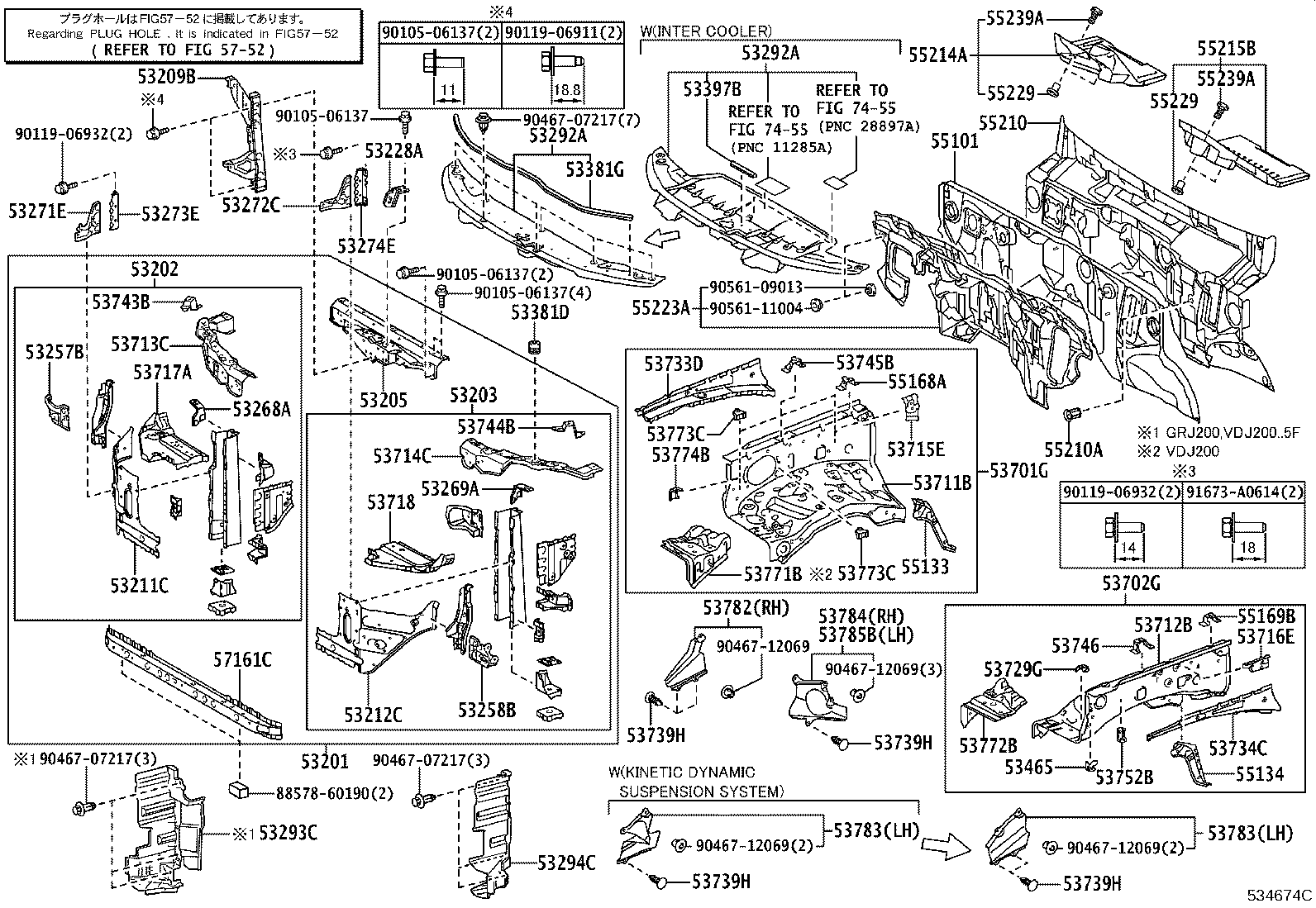 55210-60211 INSULATOR ASSY, DASH PANEL product image