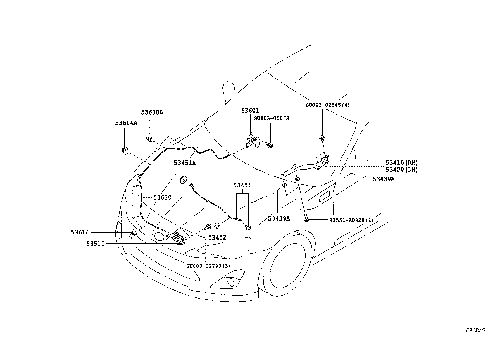 90201-08101 SHIM, HOOD HINGE product image