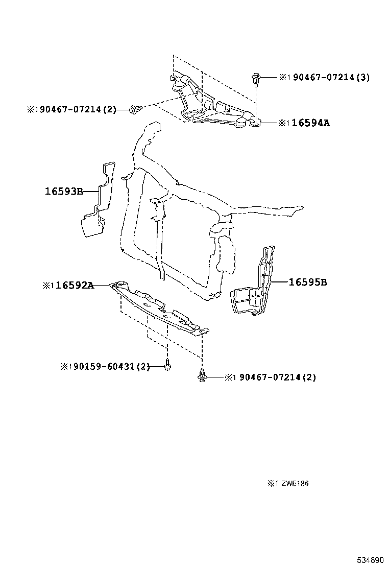 53701-12A40 APRON SUB-ASSY, FRONT FENDER, RH product image