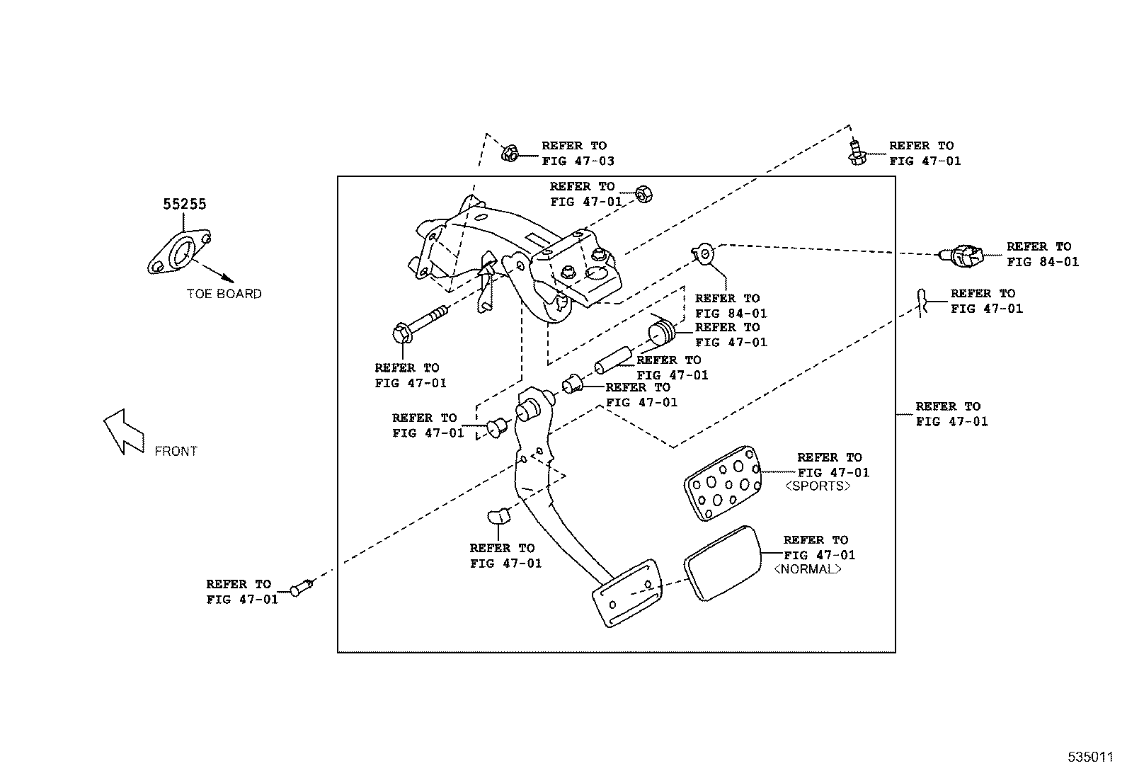 SU003-07360 SUPPORT SUB-ASSY, RADIATOR product image