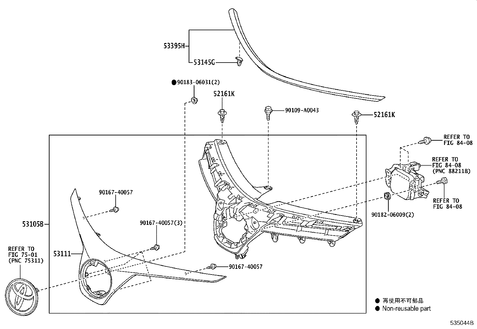 Thumbnail 3 for 53111-02B00