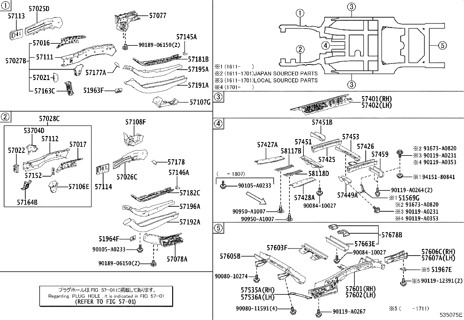 Thumbnail 3 for 57428-0E050