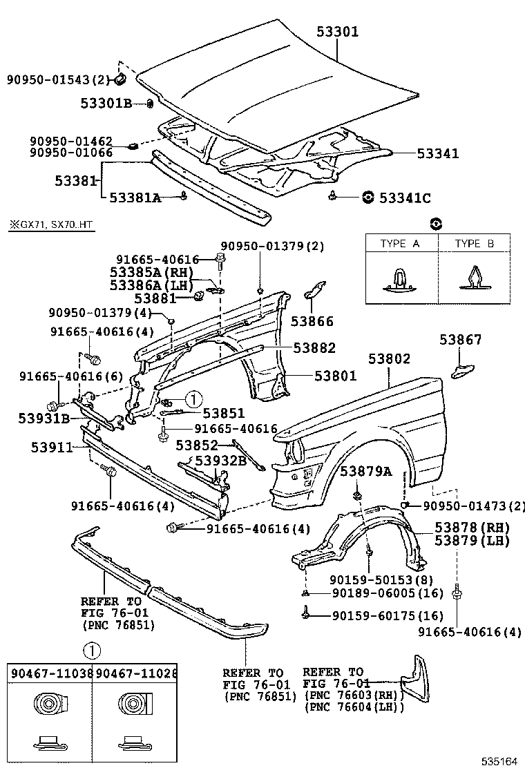 53802-2A090 FENDER SUB-ASSY, FRONT LH product image