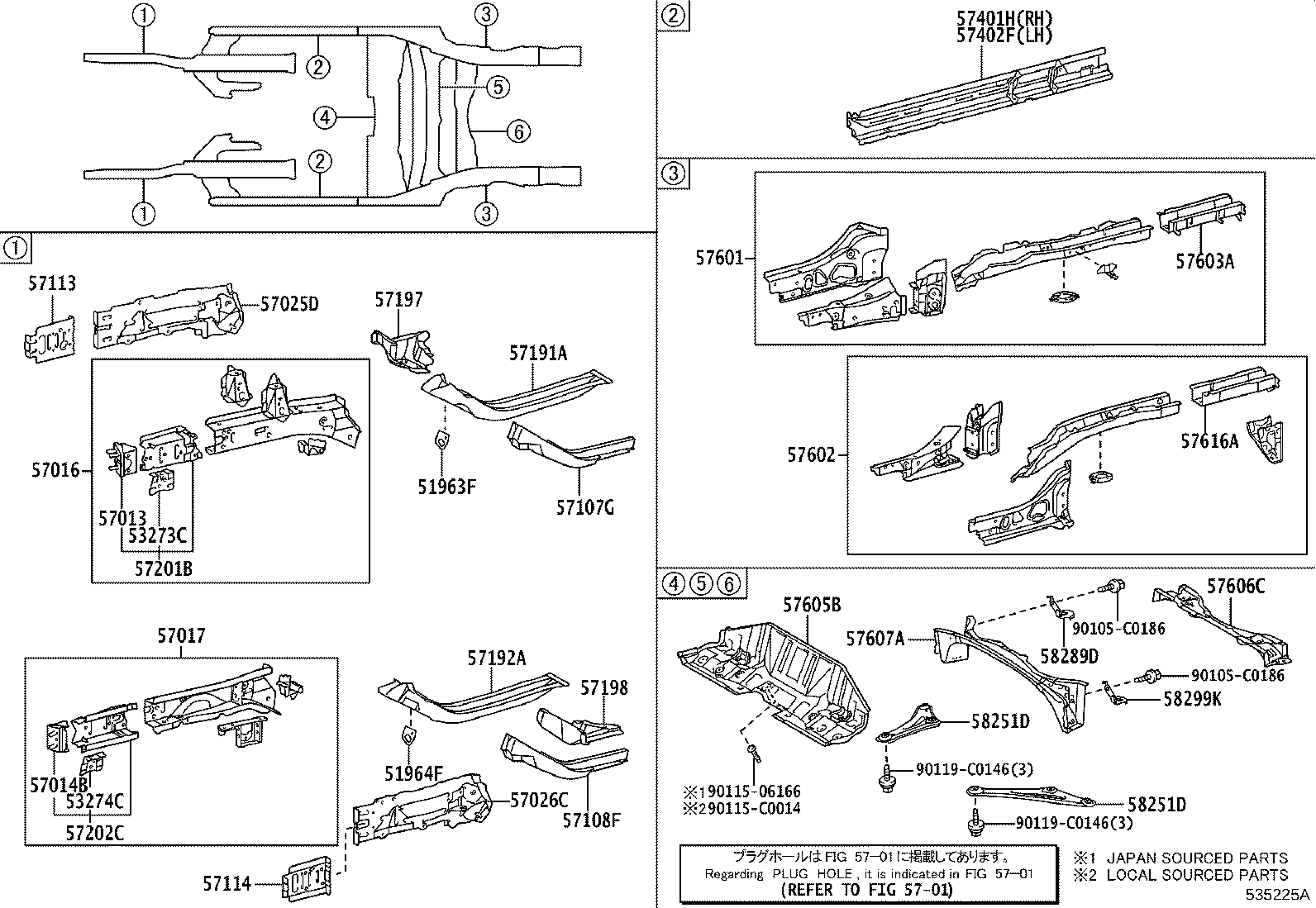 53273-0D080 REINFORCEMENT, RADIATOR SUPPORT, RH product image