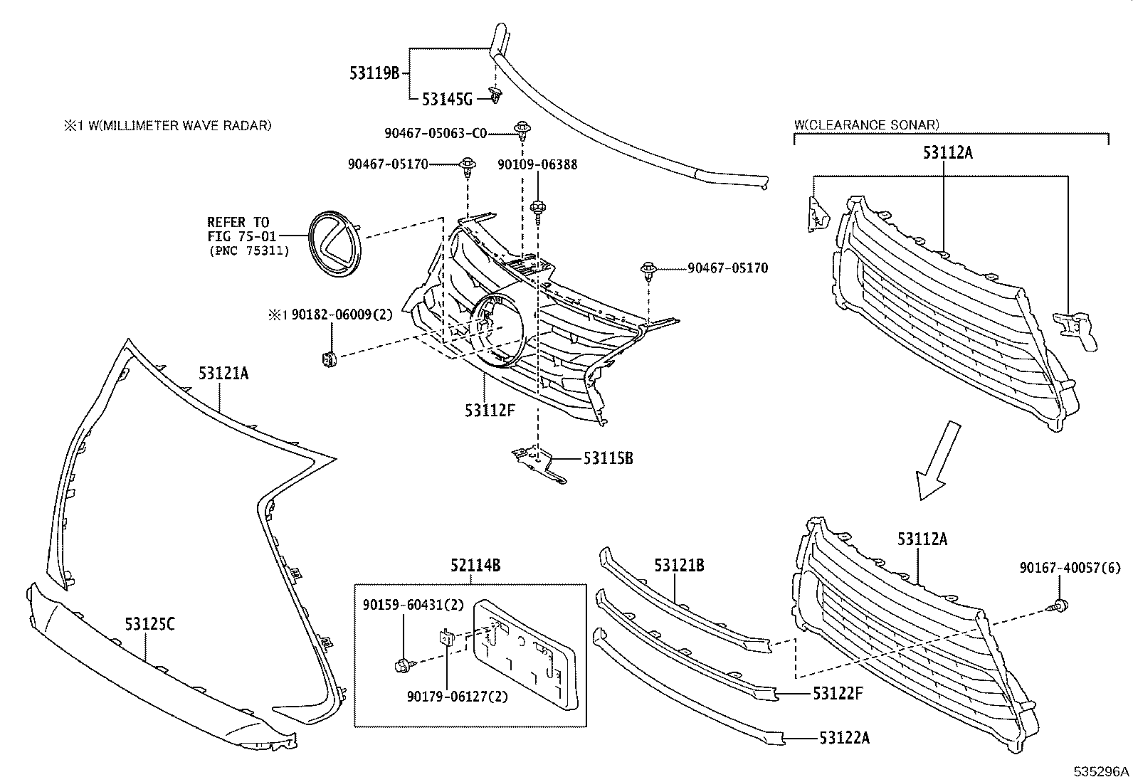 Thumbnail 3 for 53101-53A80