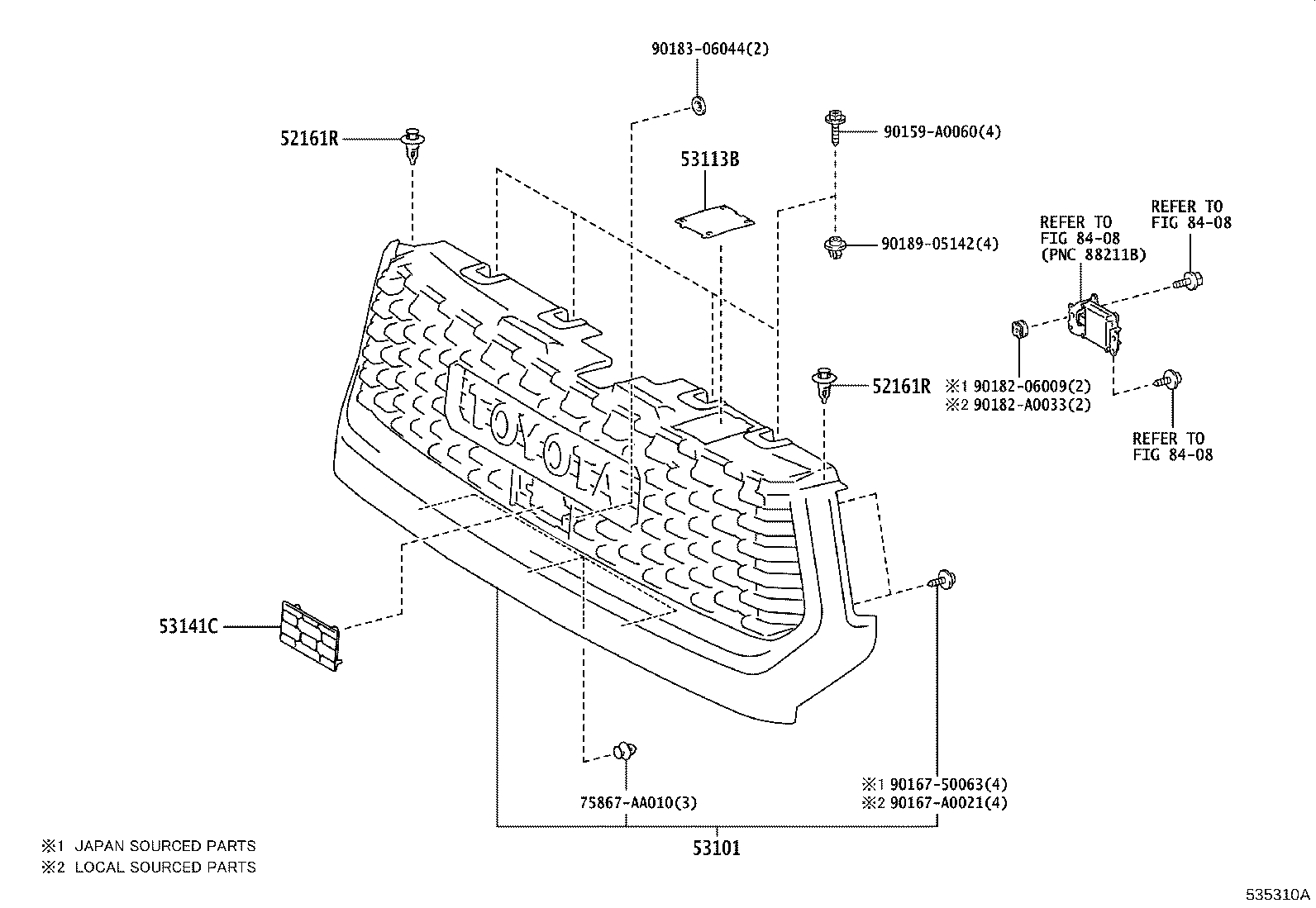 Thumbnail 4 for 53100-0C151