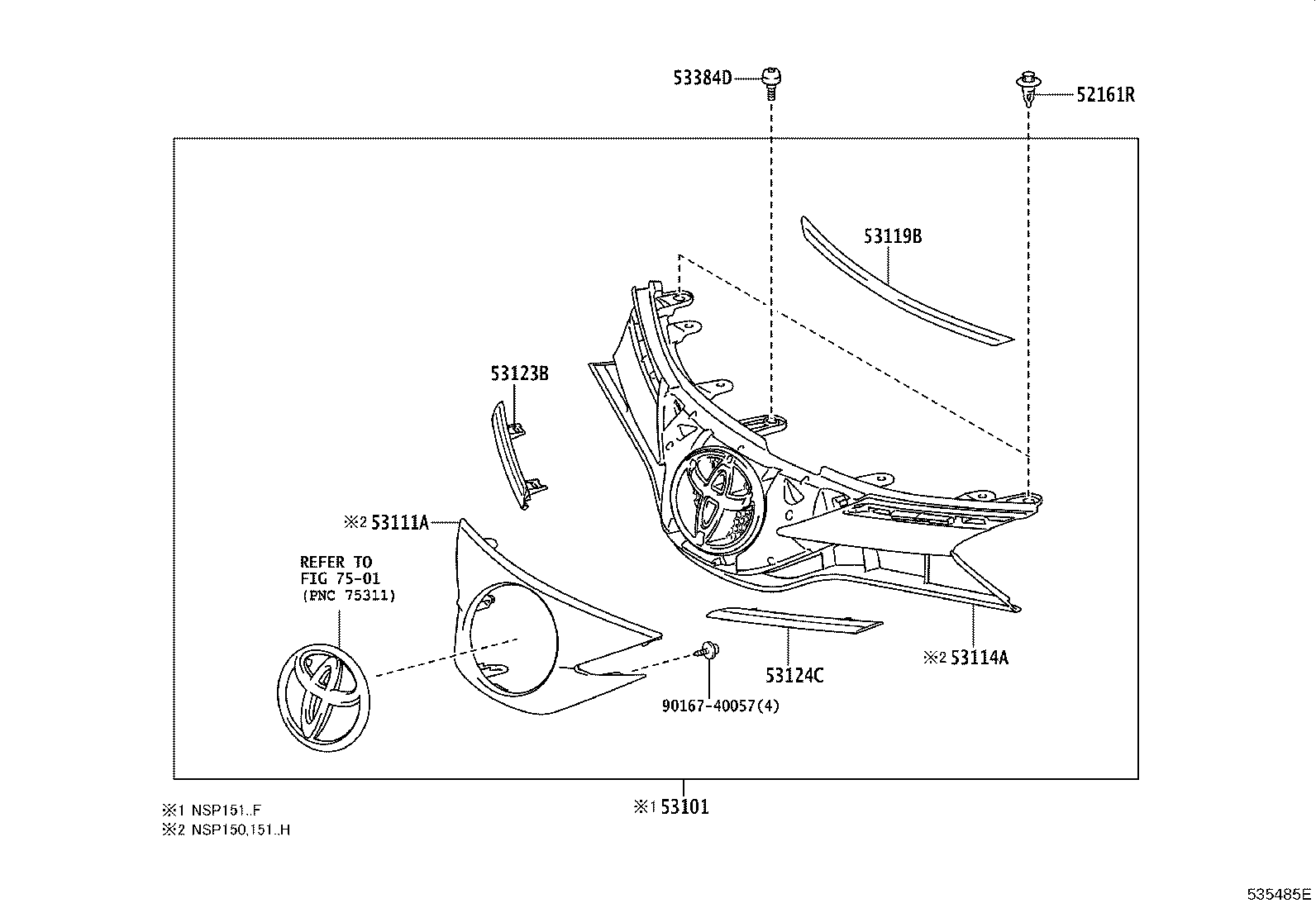 Thumbnail 2 for 53111-0D640