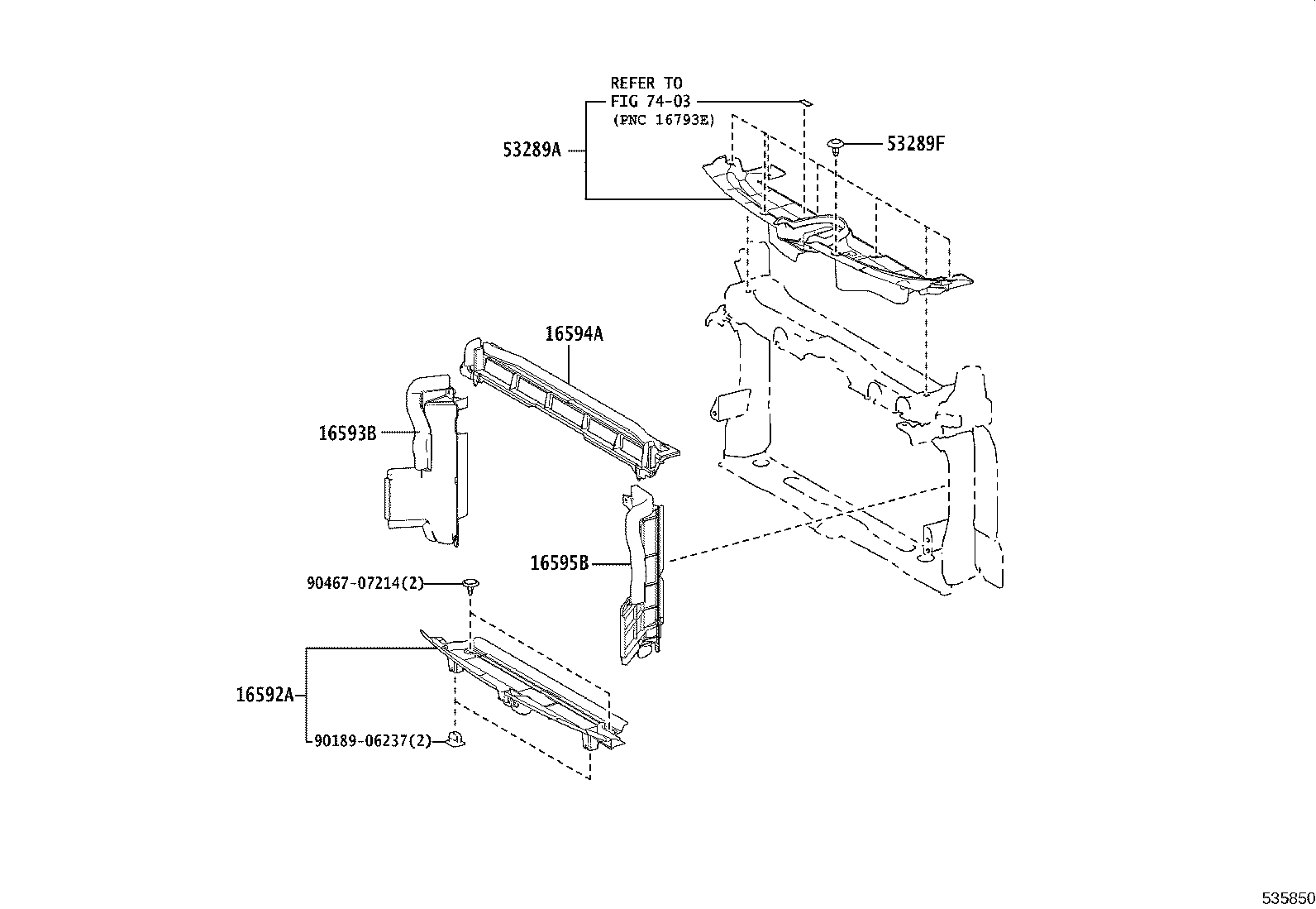 55130-47010 PLATE ASSY, FENDER APRON SET, RH product image