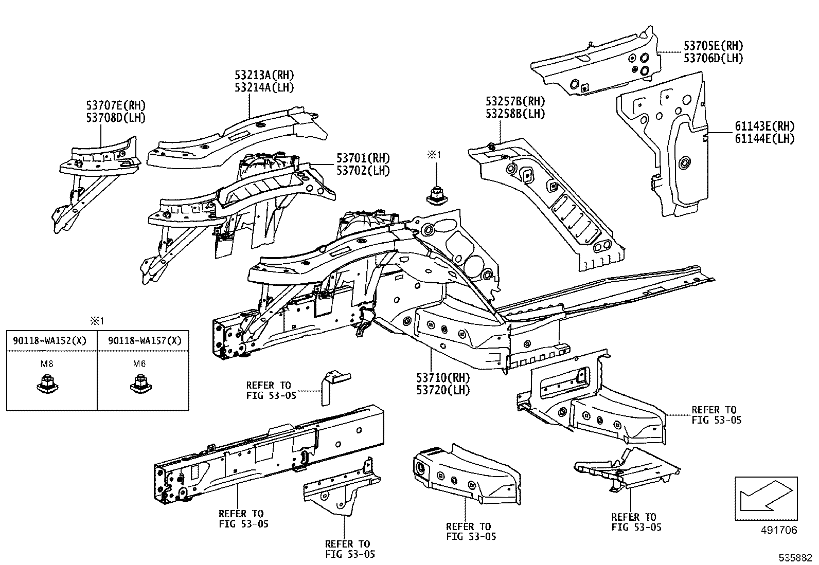 51465-WAA01 DEFLECTOR, RADIATOR UPPER AIR product image