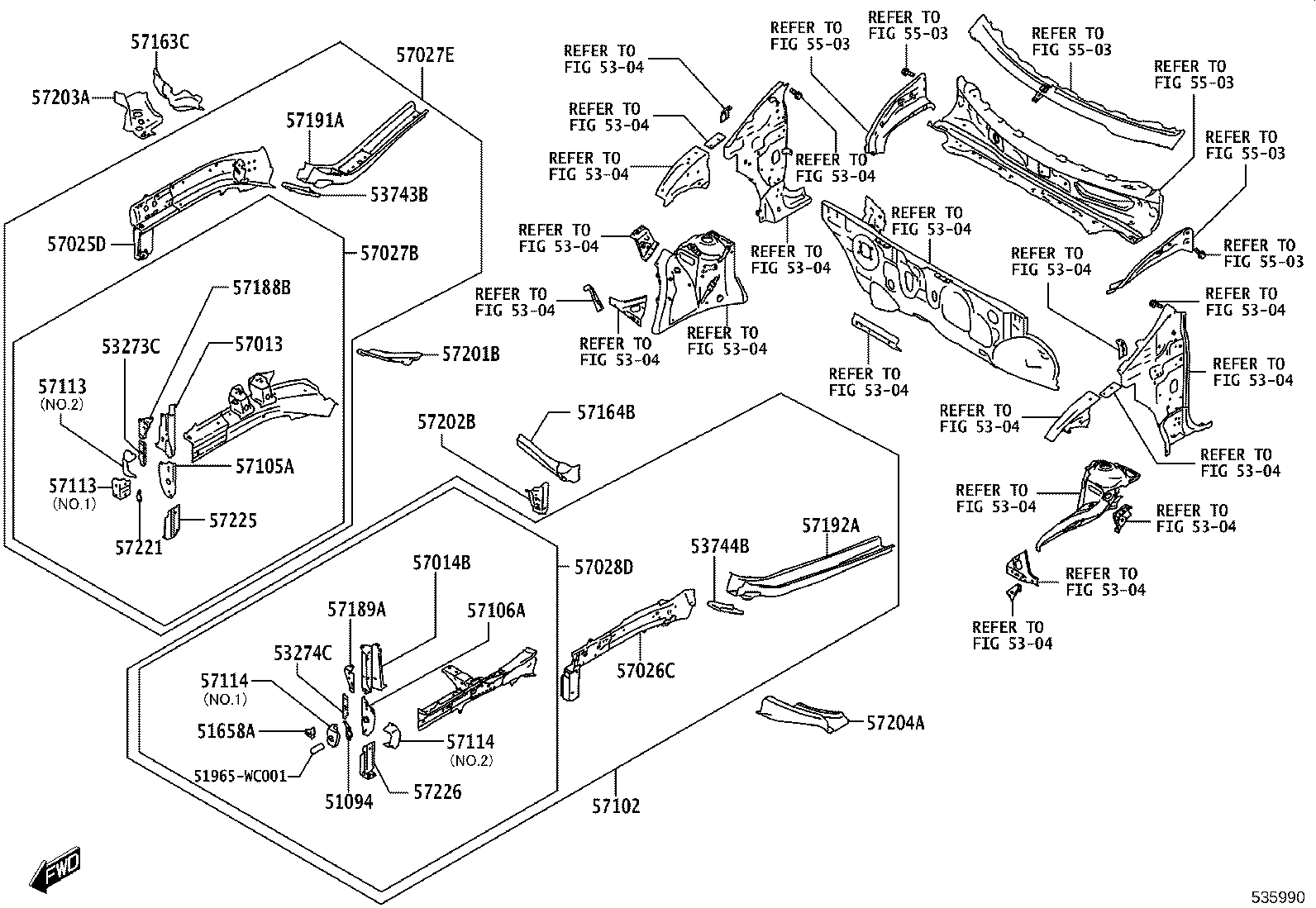 53233-WC002 REINFORCEMENT, RADIATOR SUPPORT, RH product image