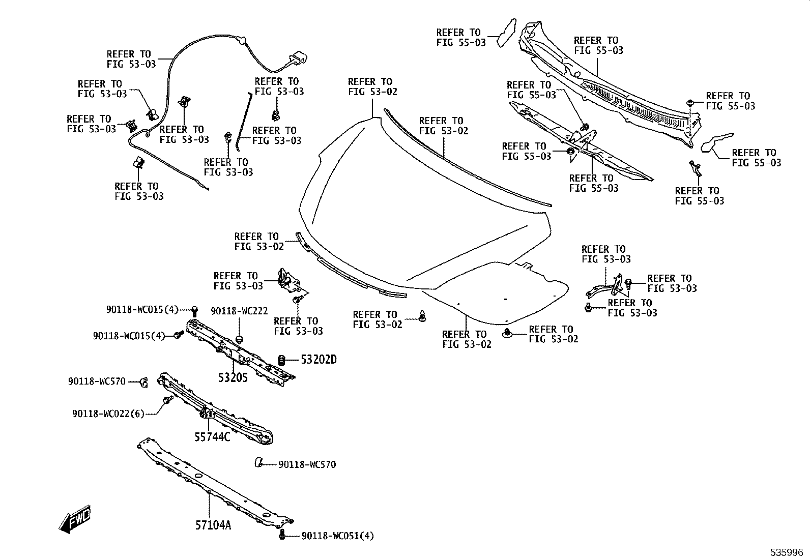 16691-WC001 GUIDE, RADIATOR AIR, NO.1 RH product image