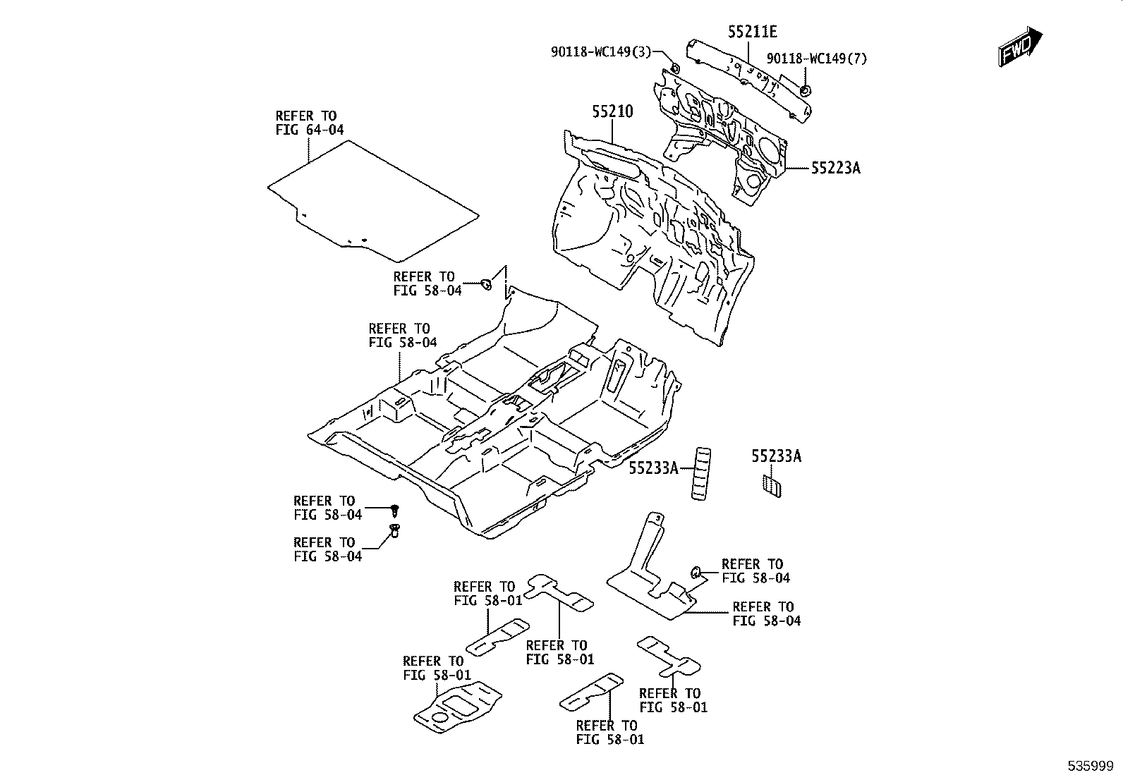 16691-WC001 GUIDE, RADIATOR AIR, NO.1 RH product image