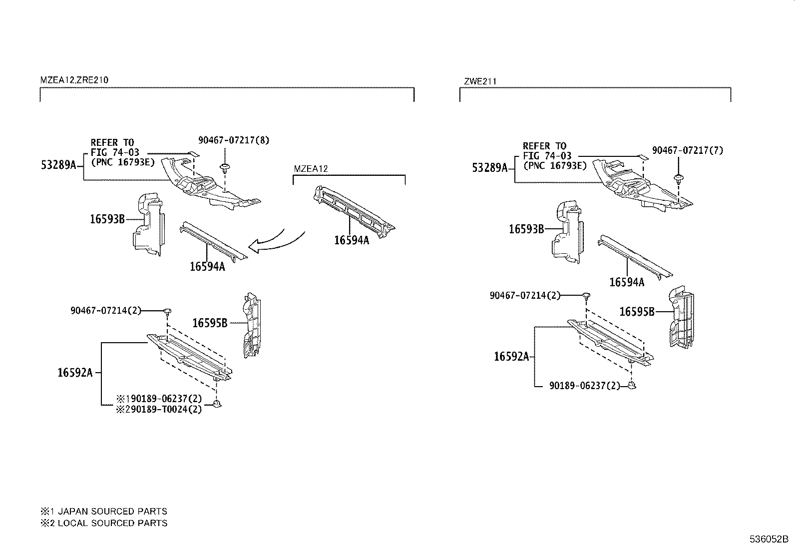 52143-02120 BRACKET, FRONT BUMPER SIDE, RH product image
