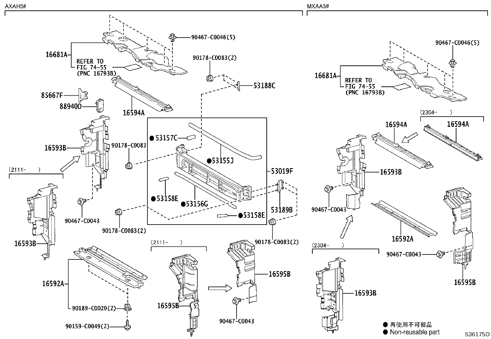 53702-0R070 APRON SUB-ASSY, FRONT FENDER, LH product image
