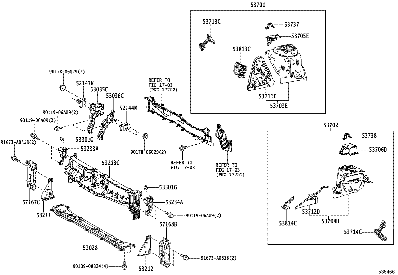 53035-K0010 Toyota Reference Part product image