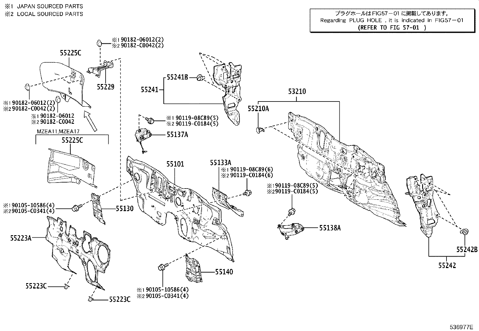 53019-02040 SHUTTER SUB-ASSY, RADIATOR product image
