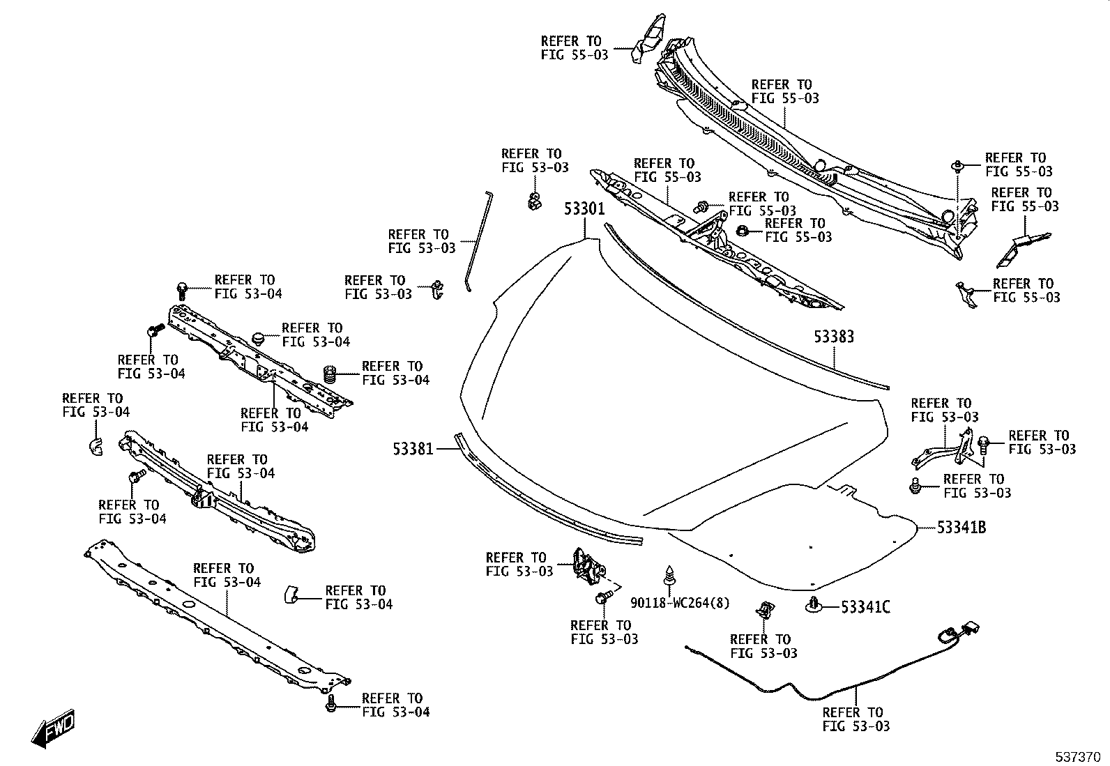 53811-WC003 FENDER SUB-ASSY, FRONT RH product image