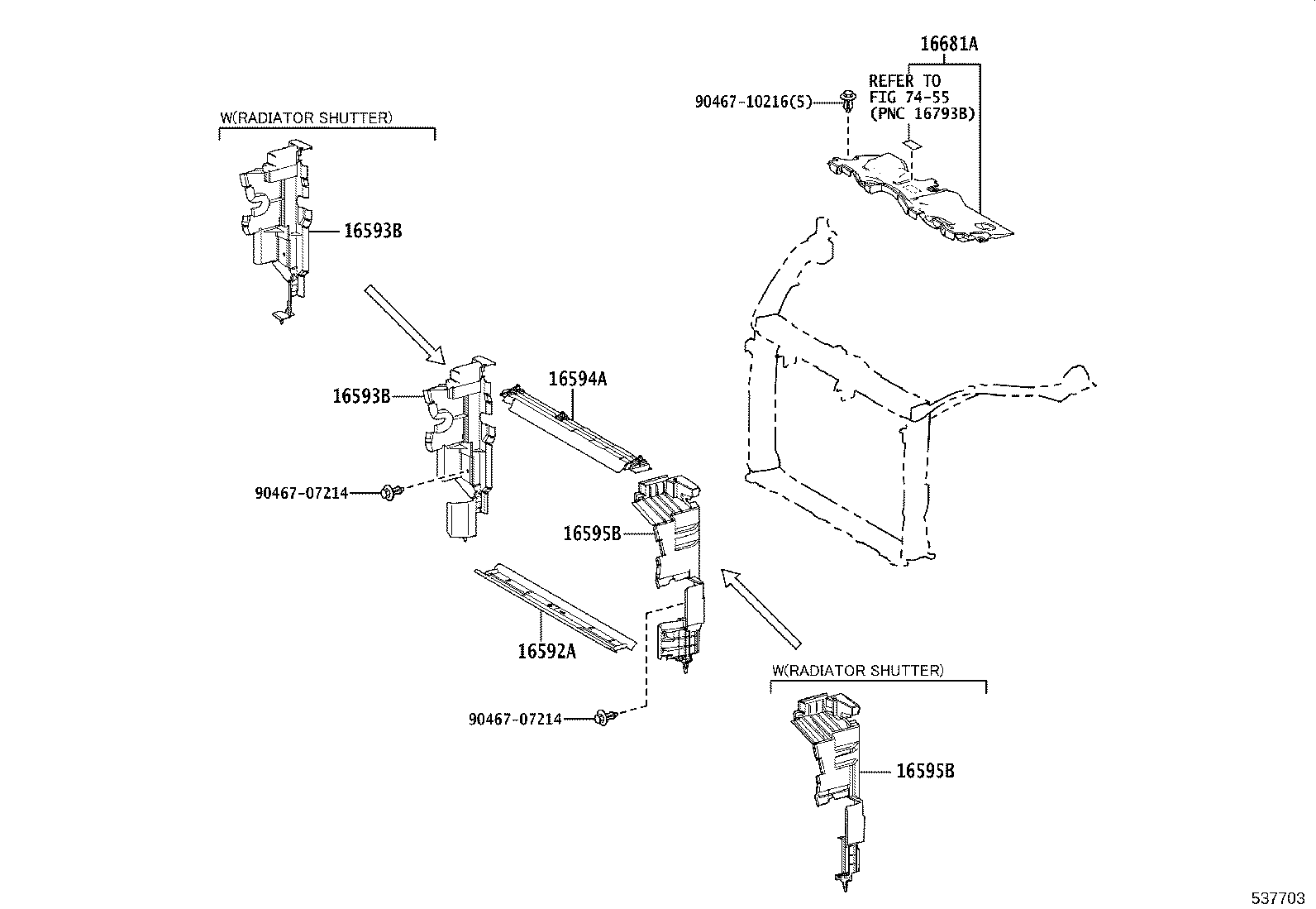 53701-0R060 APRON SUB-ASSY, FRONT FENDER, RH product image
