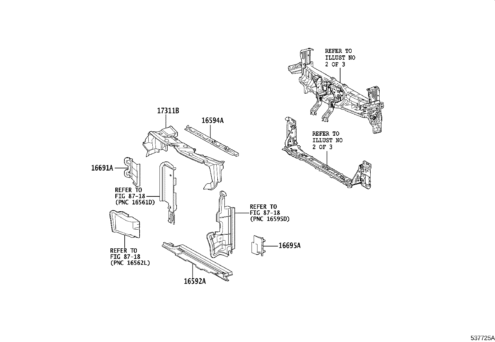 53701-K2010 APRON SUB-ASSY, FRONT FENDER, RH product image