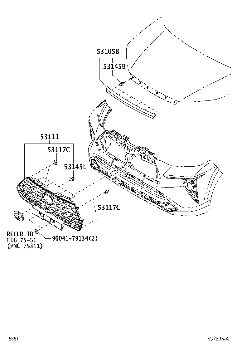 Thumbnail 2 for 53111-BZ610