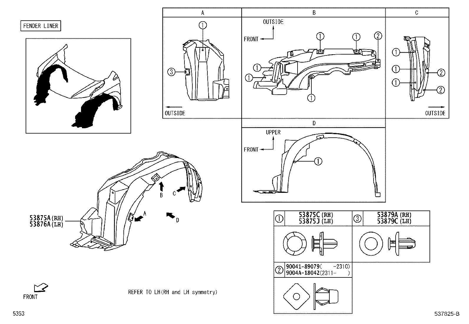 Thumbnail 2 for 53865-BZ130