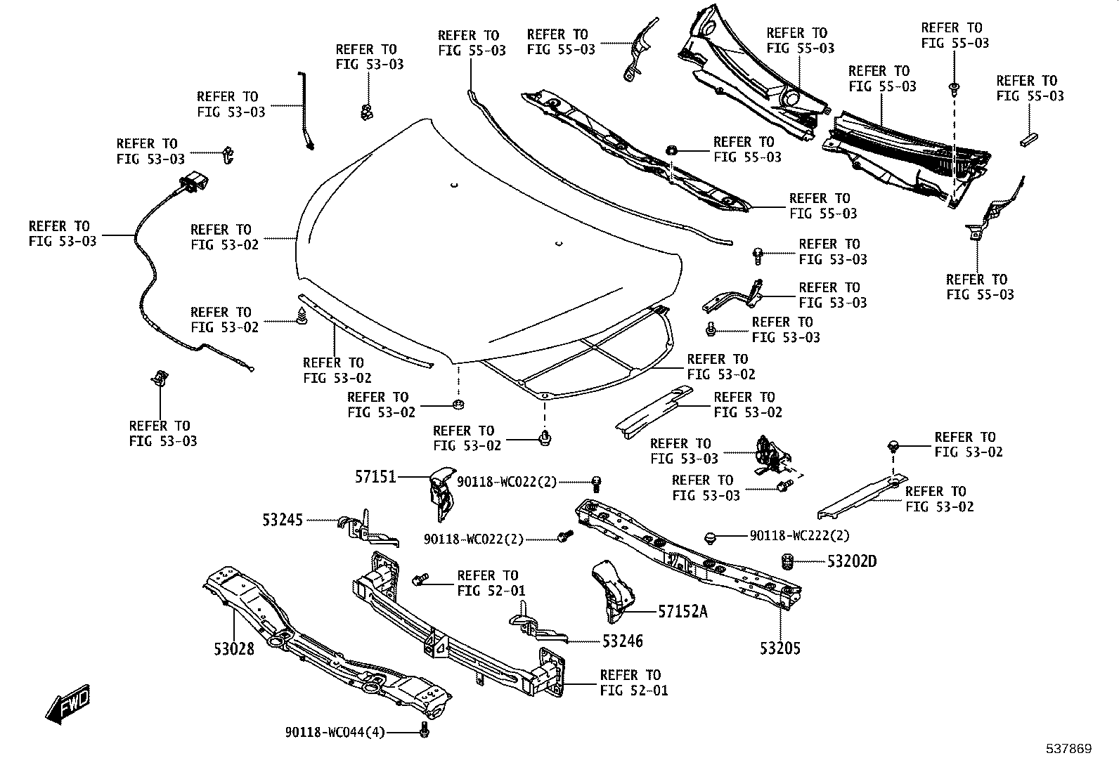 16681-WC002 PLATE, RADIATOR SIDE AIR GUIDE, FRONT RH product image