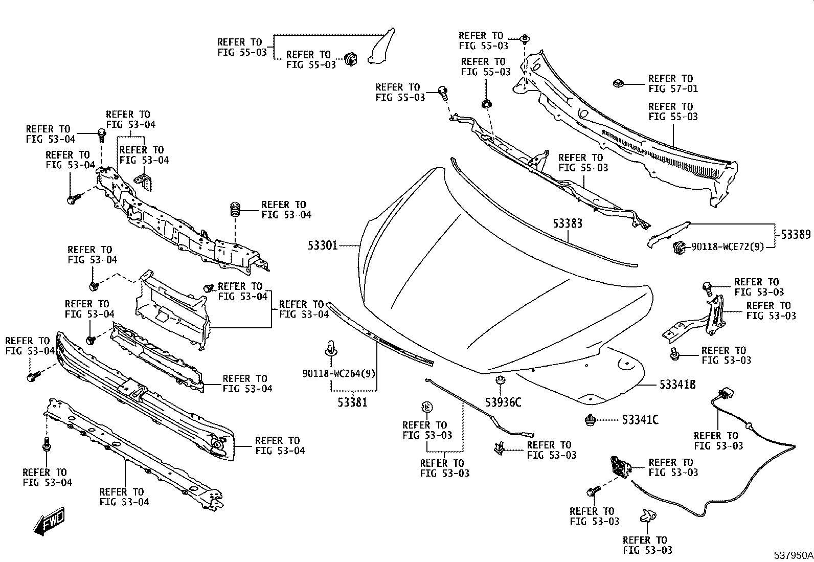 53876-WC005 LINER, FRONT FENDER, LH product image
