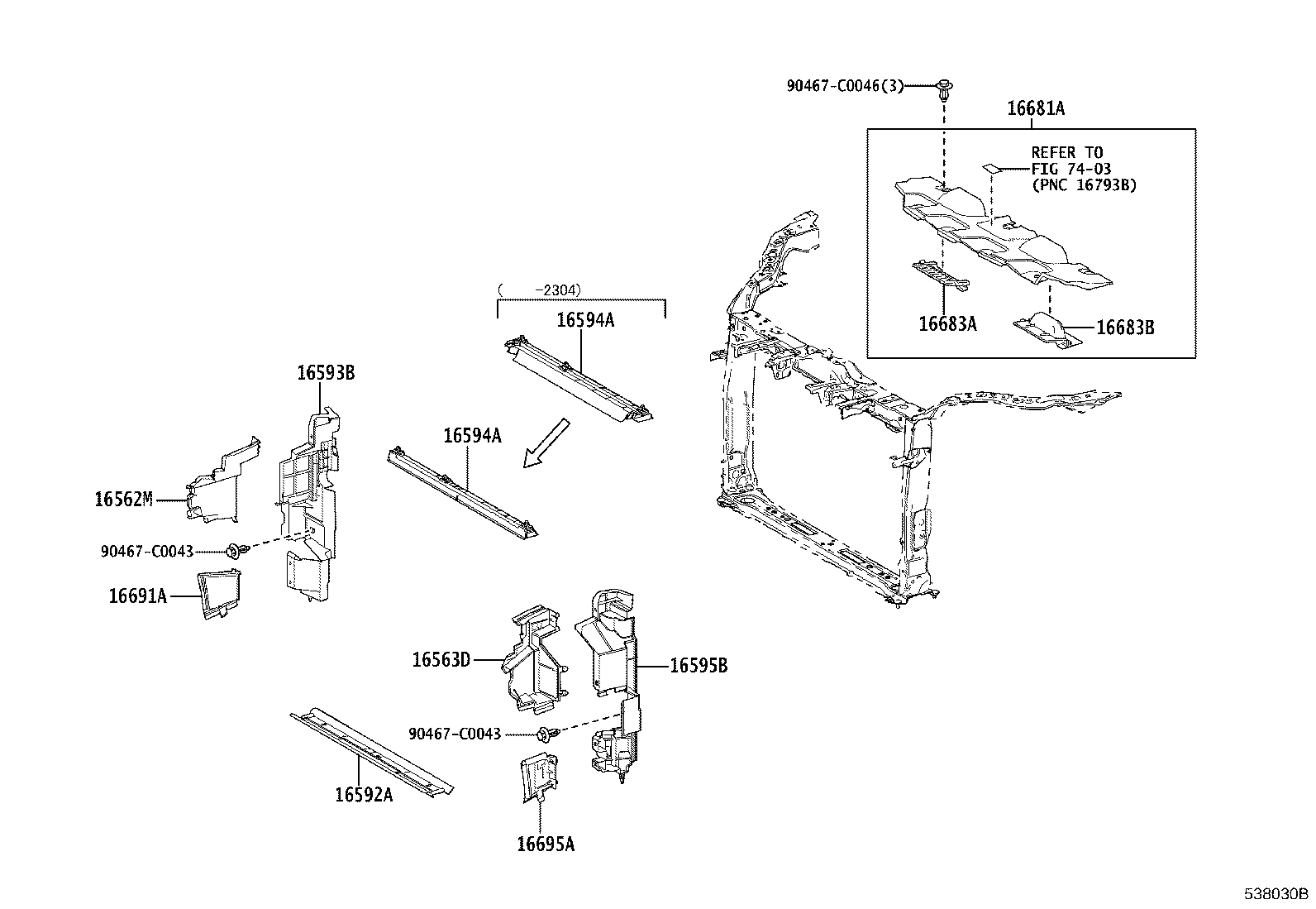 16683-F2020 Toyota Reference Part product image