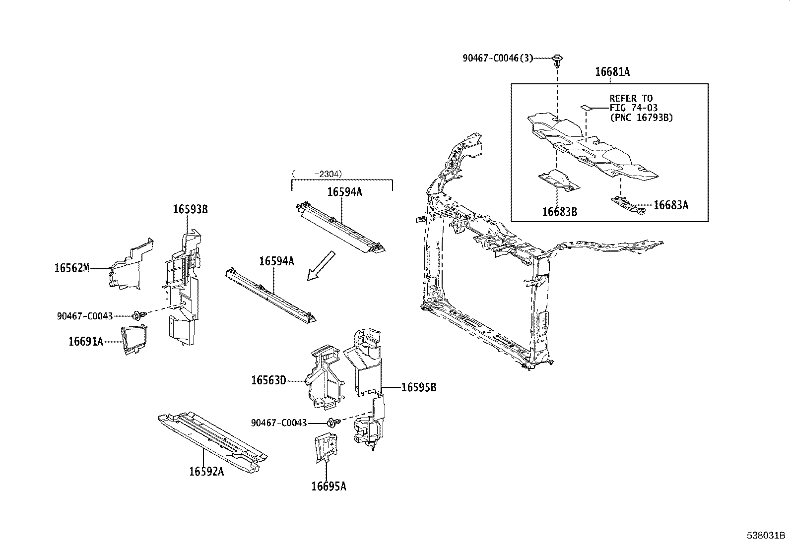 16683-F2020 Toyota Reference Part product image