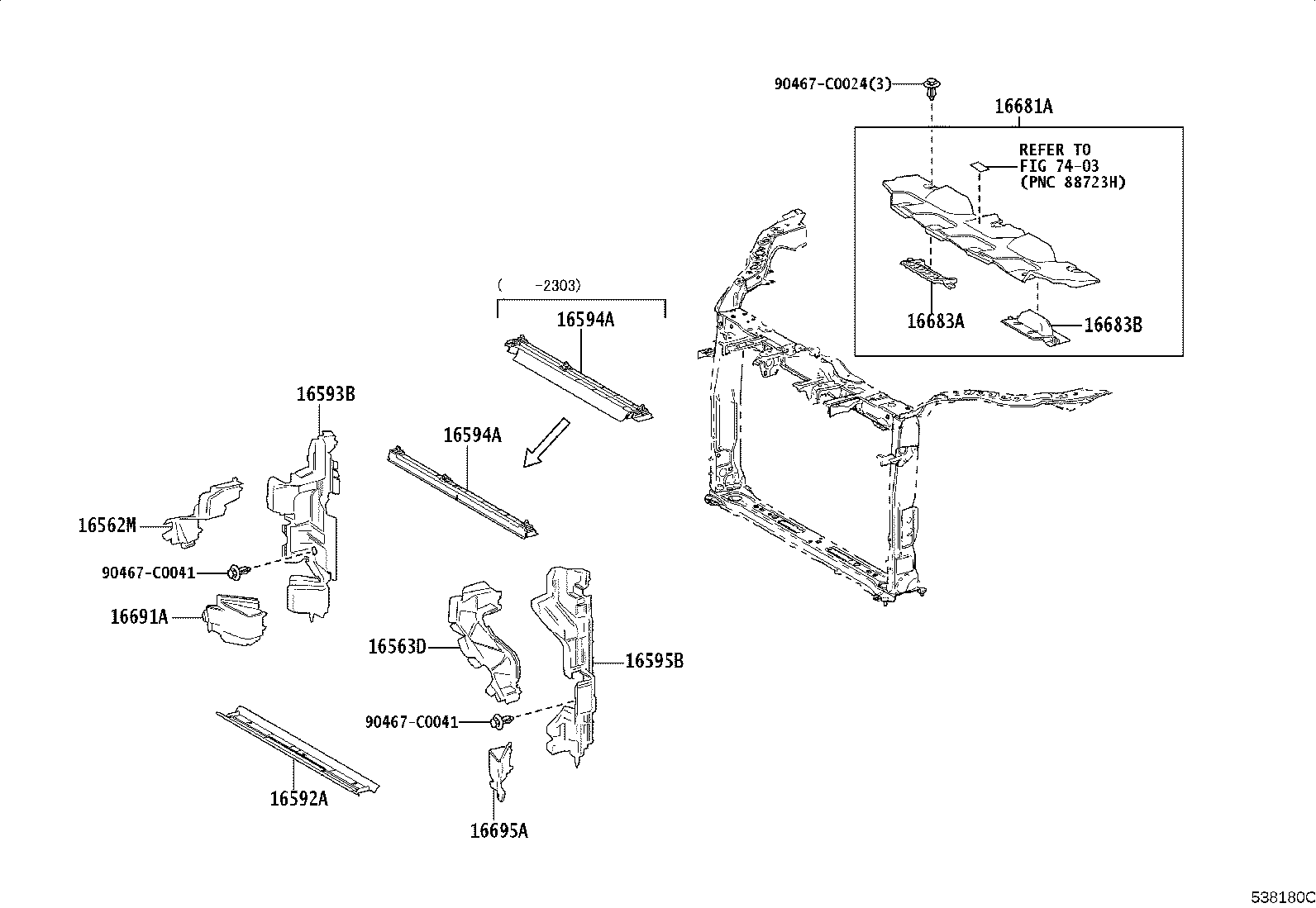 16563-F0020 Toyota Reference Part product image