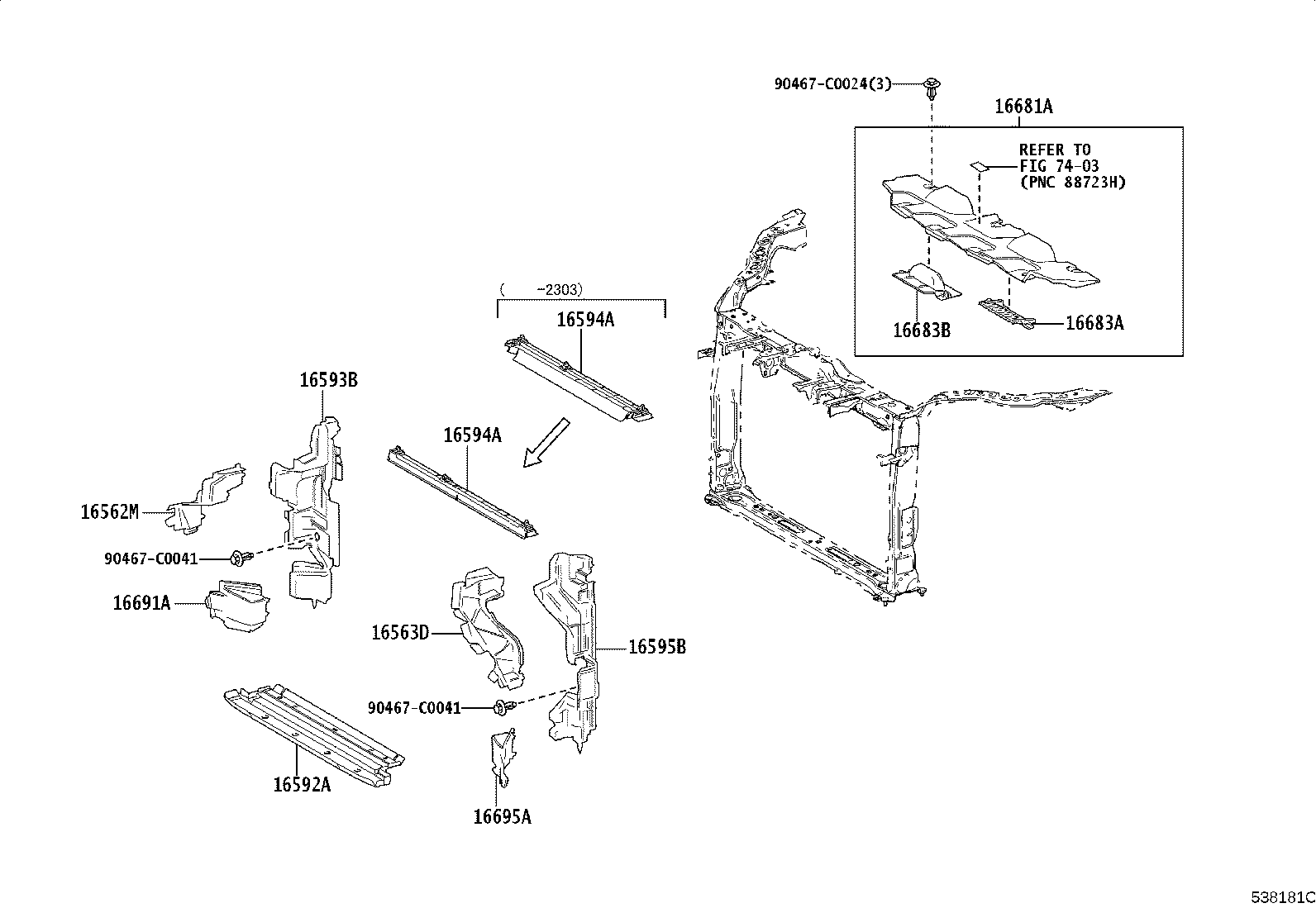 16563-F0020 Toyota Reference Part product image