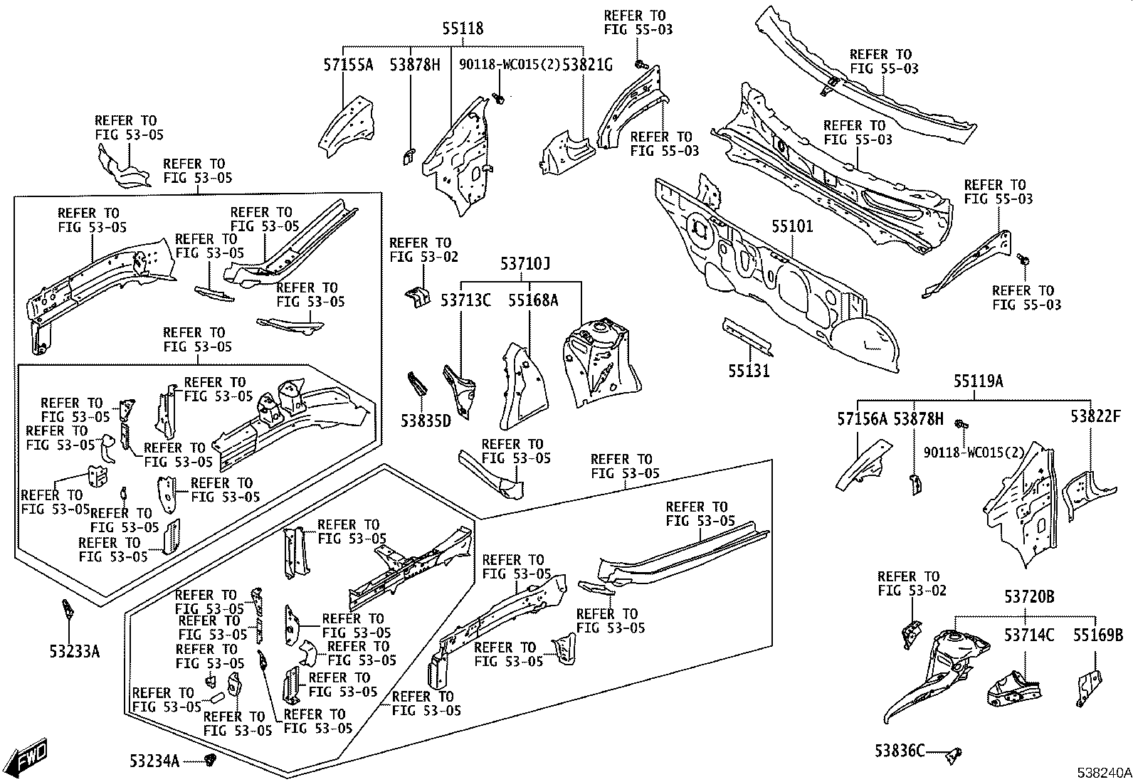 90118-WCF30 CUSHION, RADIATOR SUPPORT product image